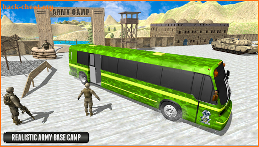 US Army Bus-Off Road Driver screenshot