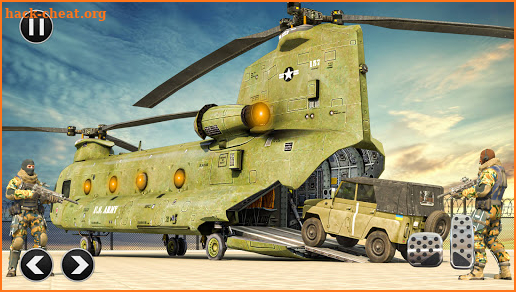 US Army Car Transporter: Army Truck Driving Games screenshot