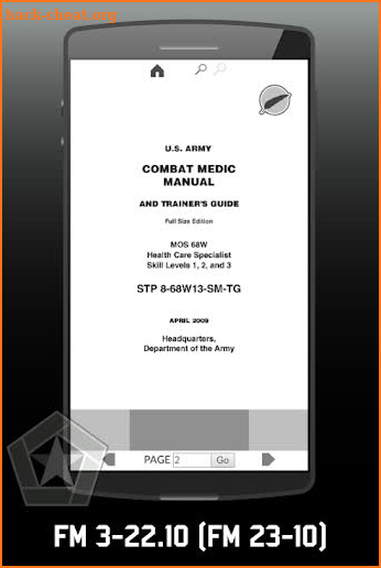 US Army Combat Medic & Trainer's Manual screenshot