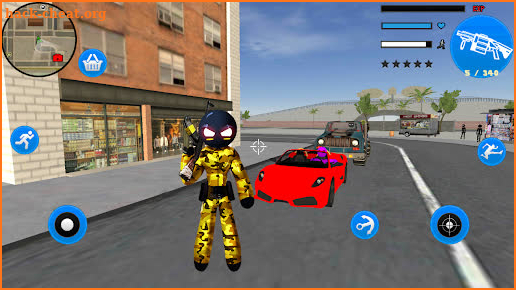 Us Army Stickman Rope Hero City Counter Attack screenshot