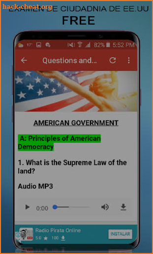 US Citizenship Test 2019 Free screenshot