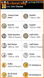 U.S. Coin Checker screenshot