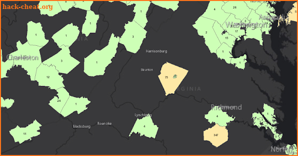 US FEMA Power Outages screenshot