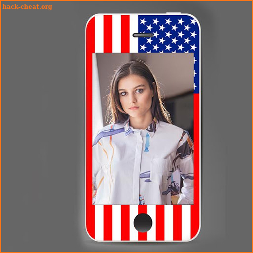 Us Flag Photo Frames Editor screenshot