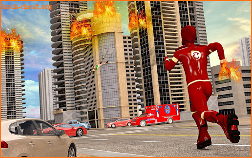 US Light Robot  Speed Hero :City Rescue Mission screenshot