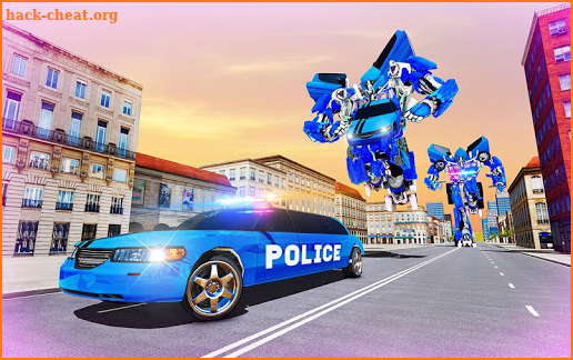 US Limo Robot Transformation : Limo Racing Games screenshot