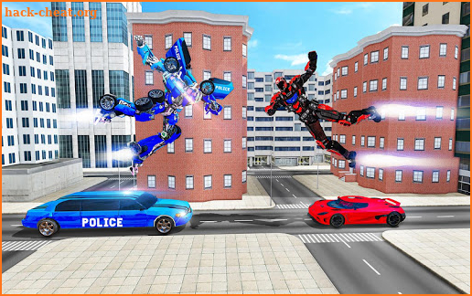 US Limo Robot Transformation : Limo Racing Games screenshot