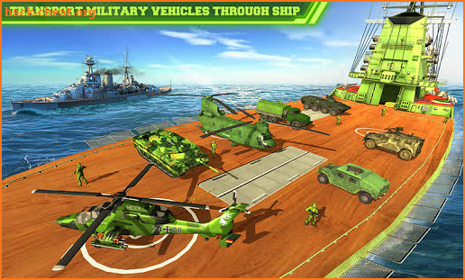 US Military Cargo Transport: Army Ship Simulator screenshot