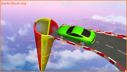 US Muscle Car Stunts 3D Mega Ramp Car : Impossible screenshot