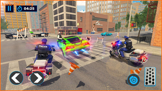 US Police Bike 2019 - Gangster Chase screenshot