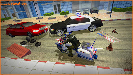 US Police Bike Chase Simulator screenshot