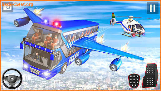 US Police Flying Prison Bus Criminal Transport screenshot