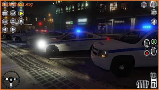 US Police Games Car Games 3D screenshot