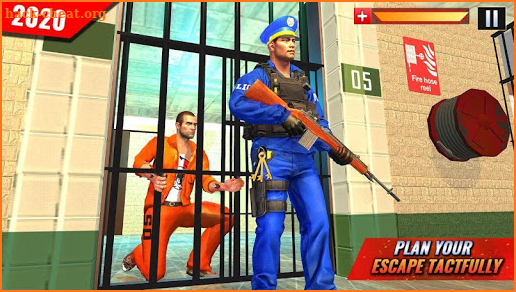 US Police Grand Jail break Prison Escape Games screenshot