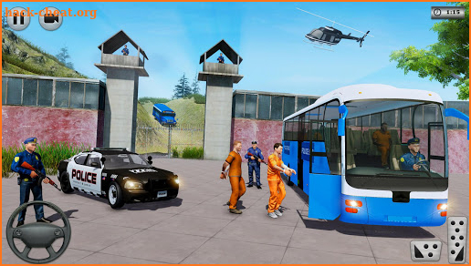 US Police Jail Prisoner Bus Transport Plane screenshot