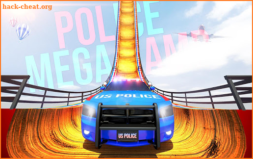 Us Police Mega Ramp Car Racing Stunts 2019 screenshot