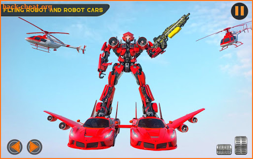 US Police Multi Robot Transforming Game screenshot