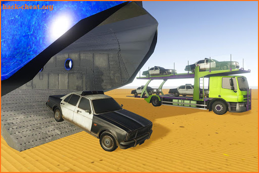 US Police Offroad Cop Car Transporter Driver screenshot