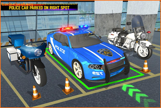 US Police Parking: Car Games screenshot