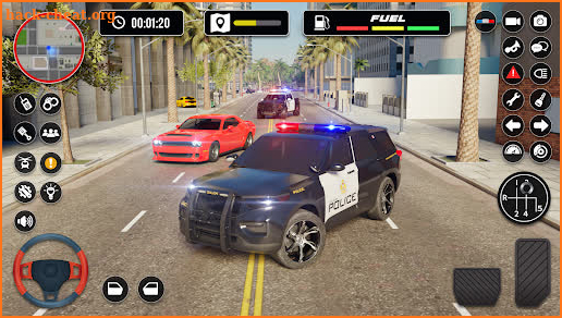 US Police Prado: City Car screenshot