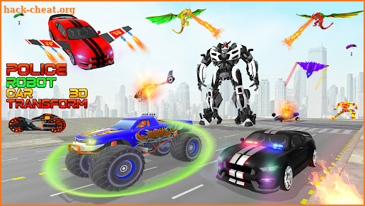 US Police Robot Car Battle screenshot