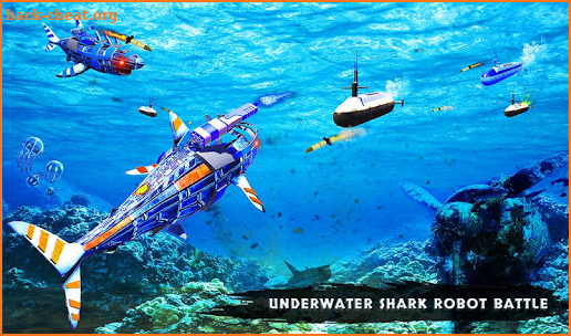 US Police Robot Shark Submarine Transform screenshot