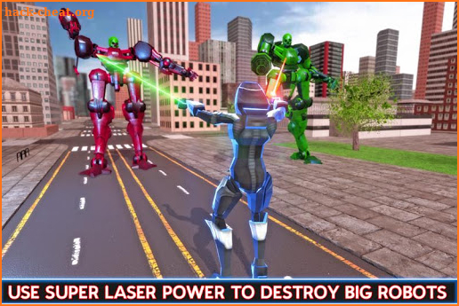 US Police Robot Speed Hero Crime Bike Rider screenshot