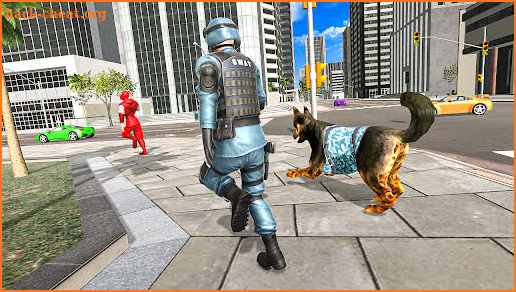 US Police Security Dog Chase screenshot