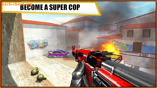 US Police Shooting Strike CS - Police Games 2021 screenshot