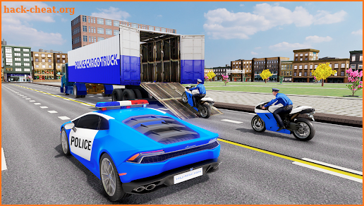 US Police Transporter Plane Simulator screenshot