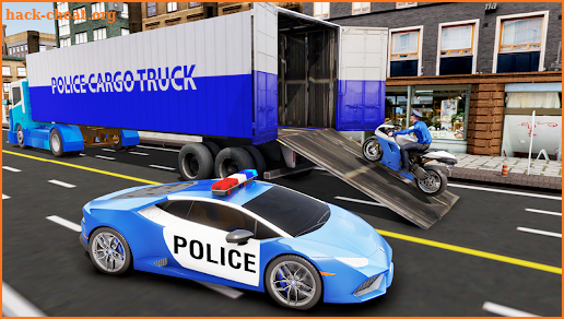 US Police Transporter Plane Simulator screenshot