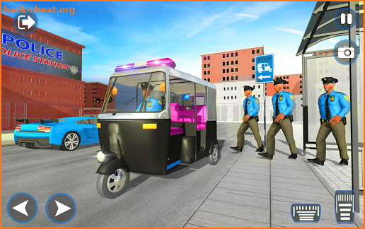 US Police Tuk Tuk Transport Simulator screenshot