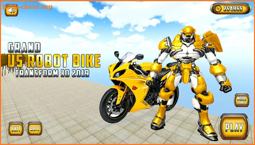 US Power Bike Transform Robot Battle screenshot