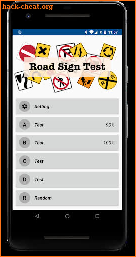 US Traffic & Road Sign Test screenshot