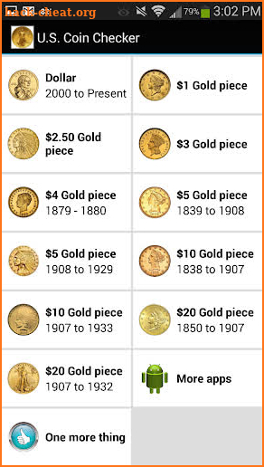 U.S. Valuable Coins screenshot