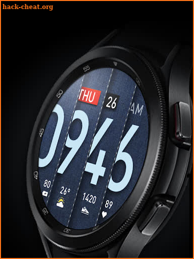 UsA Denim Watch Face - USA124 screenshot