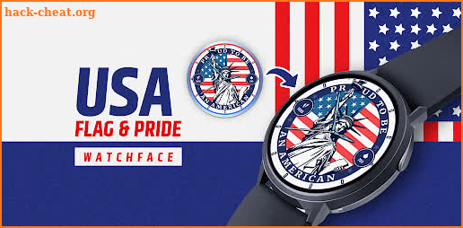 USA Flag & Pride Watchface screenshot