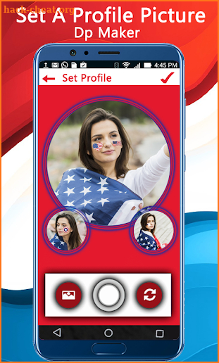 USA Independence Day DP Maker 4 July screenshot