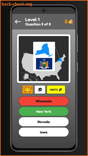 USA Map Quiz - State Map Quiz screenshot