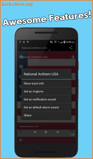 USA National Anthem screenshot