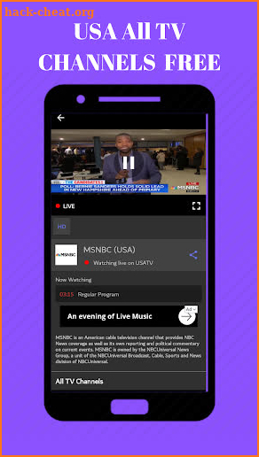 USA News Live TV free 2020 screenshot