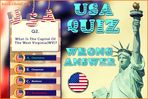 USA Quiz Offline - Free America Trivia screenshot