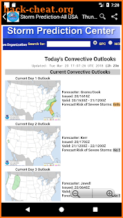 USA  Weather Forecast, Warnings and  Advisories screenshot