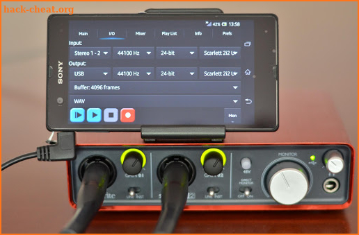 USB Audio Recorder PRO screenshot