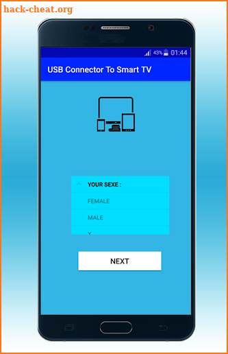 USB connector to smart TV screenshot