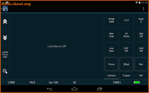 USB DSLR Camera Controller screenshot