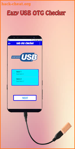 USB OTG Checker Connector Mobile screenshot