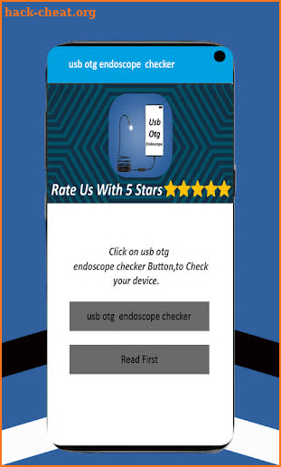 usb otg  endoscope checker. screenshot