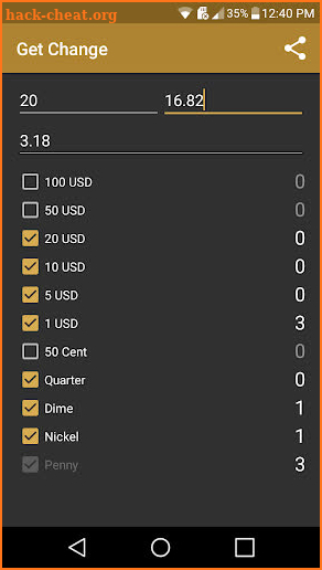 USD Counter screenshot