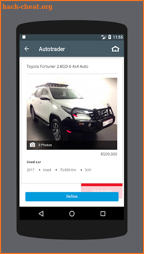 Used Cars South Africa screenshot